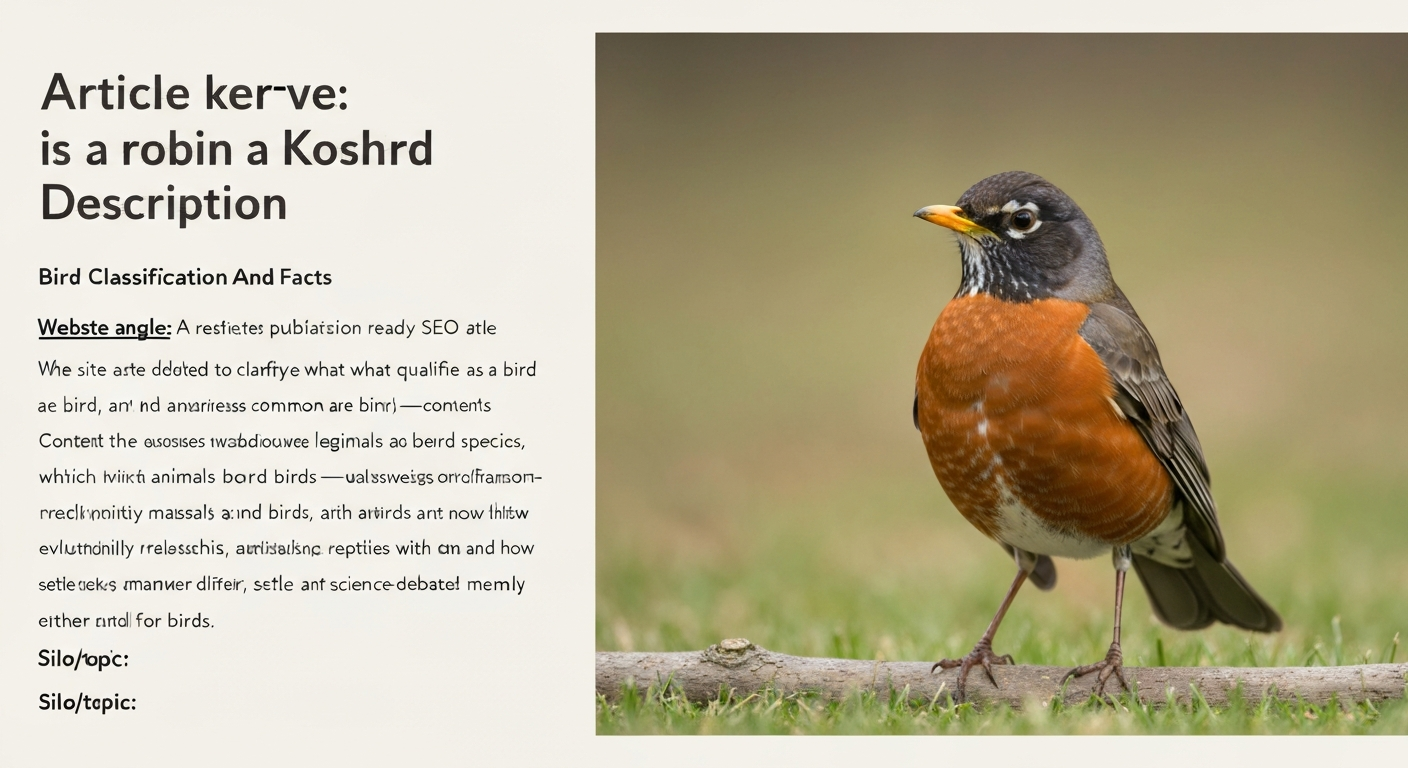 American robin perched on a branch, showing its orange breast and gray back.