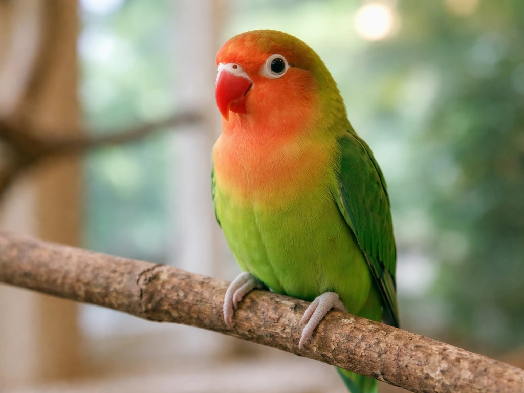 is love bird a parrot