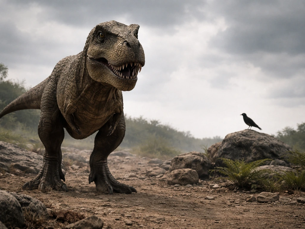 t-rex is a bird