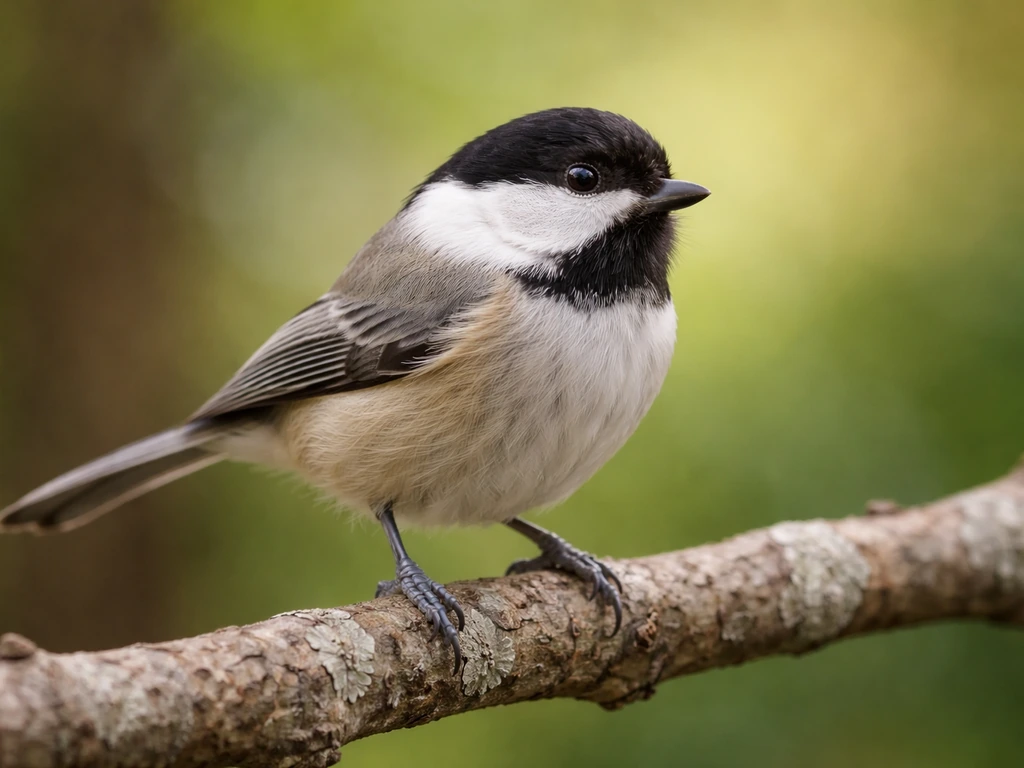 A real bird perched outdoors with clear feather detail against a softly blurred natural background.